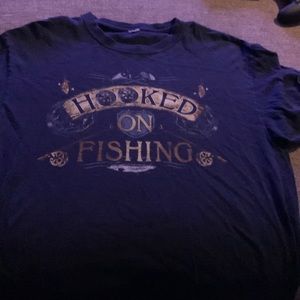 Fishing shirt blue